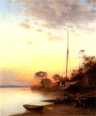 Twilight along the River