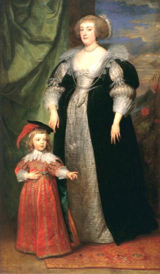 Marie Claire de Croy, Duchess d'Havre and Child