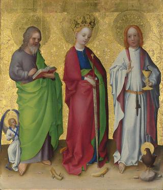 圣徒马太，亚历山大的凯瑟琳和传福音的约翰