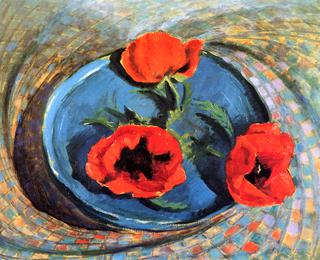 Whirling Poppies