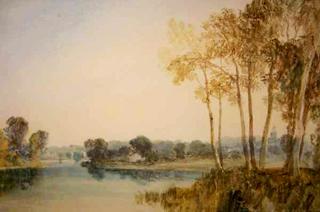 Landscape with Trees by the River Thames
