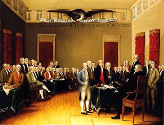 《独立宣言》，1776年7月4日