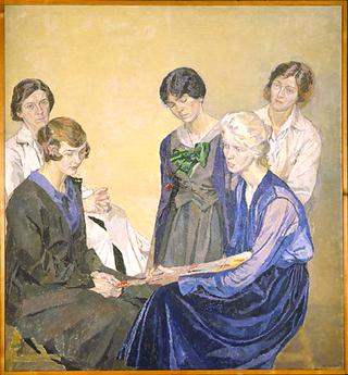 Portrait of Five Female Students