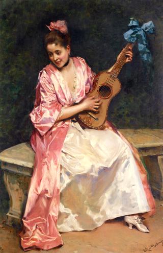 Aline with Guitar