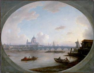A View of St Paul's and Blackfriars Bridge