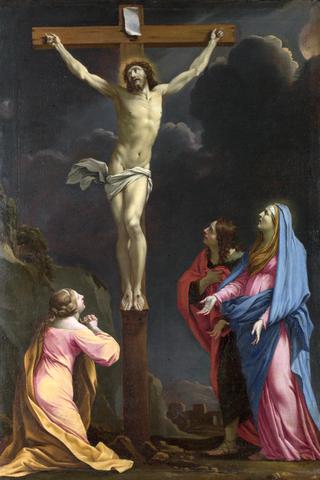 十字架上的基督，抹大拉，圣母玛利亚和传福音的圣约翰