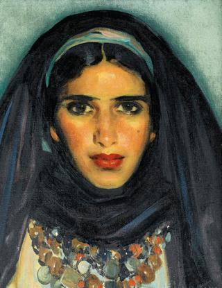 Portrait of a Young Moroccan Woman