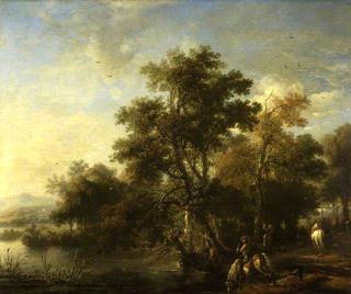 Landscape with a Sporting Party