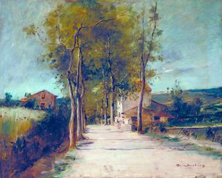 Landscape with a Line of Trees