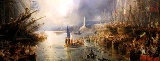 Napoleon III's Visit to Genoa