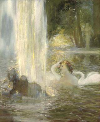 Reverie in the Fountain