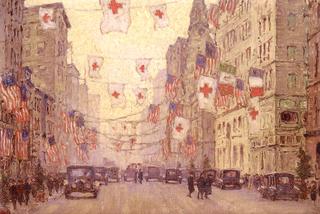 Fifth Avenue in the Armistice Winter