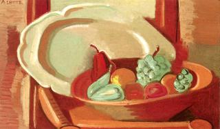 Still Life with Plate of Fruit