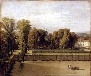 View of the Garden of Luxembourg Palace