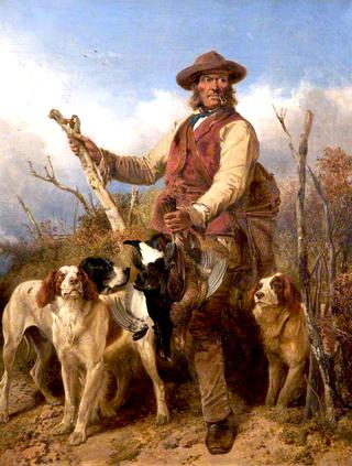 Gamekeeper with Dogs