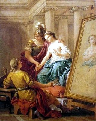 Apelles in Love with Alexander's Mistress