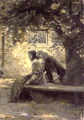Two Lovers in a Garden