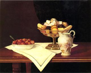 Still Life with Sweets and Strawberries