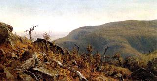 The View from South Mountain in the Catskills, A Sketch