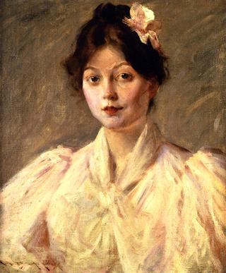 Young Woman in Pink