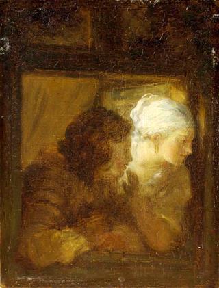 Young Couple at the Window