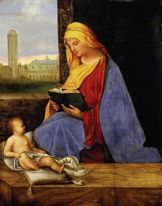 Virgin and Child with View of Venice