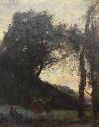 Dance of the Three Bergeres [Shepherdesses] during the Evening