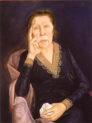 安娜·格伦鲍姆·瓦尔肖像