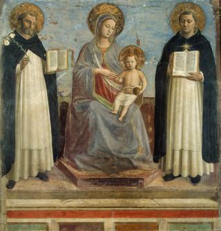 The Virgin and Child with Saints Dominic and Thomas Aquinas