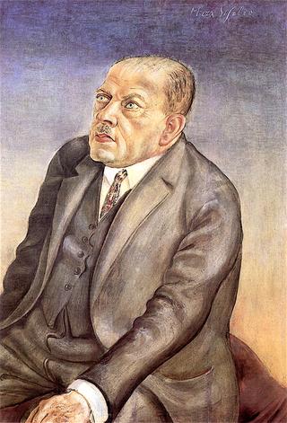 Portrait of the Philosopher Max Scheler