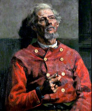 Portrait of a Man in a Red Tunic