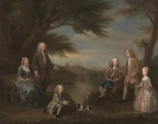 John and Elizabeth Jeffreys and Their Children