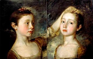画家的两个女儿的画像