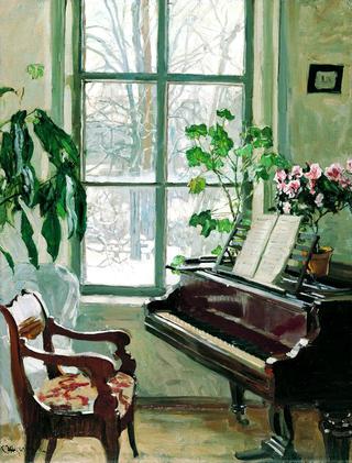 Interior with a Piano