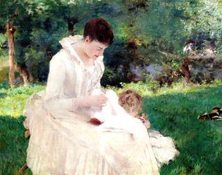 Mother and Child (Giverny)