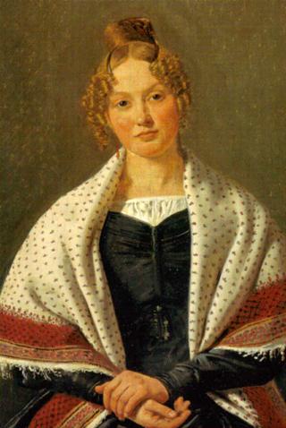 Portrait of Hanne Wanscher, née Wegener