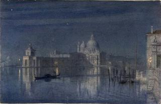 Santa Maria Della Salute, Venice Moonlight