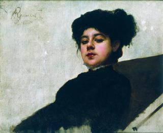 Portrait of an Unknown Woman (study)