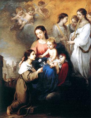 Virgin and Child with St Rosa of Viterbo