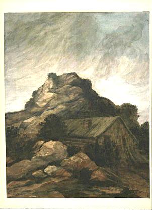 Landscape with a Thatched Cottage