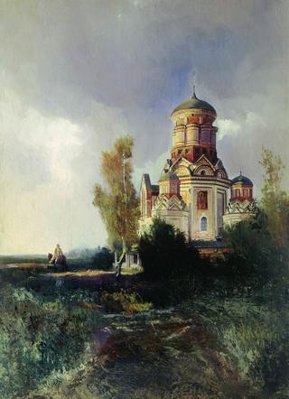 莫斯科附近科洛门斯科耶的一座教堂