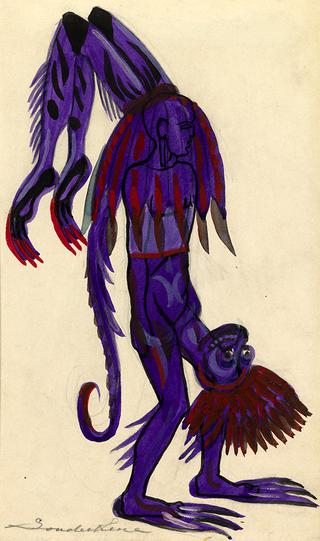 Costume Design for the Ballet Scene Walpurgis Night from the opera Faust by Charles Gounod