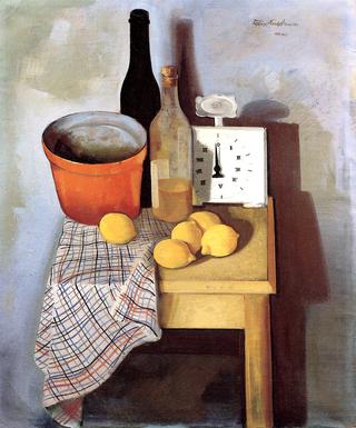 Still Life with Kitchen Scales