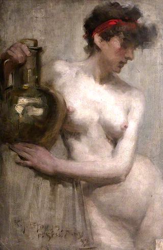 女裸体铜瓮