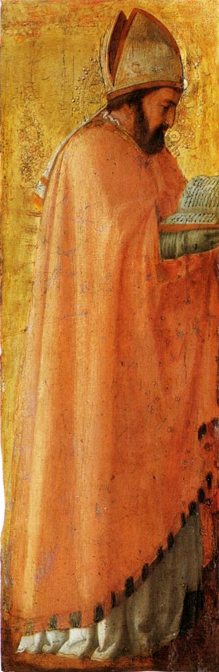 Saint Augustus (from the Pisa Altarpiece)