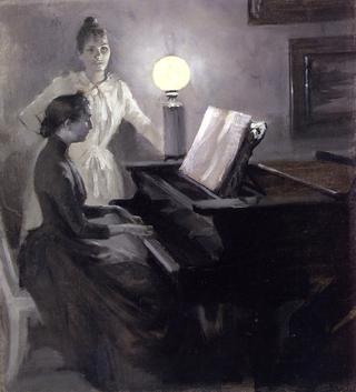 At the Piano