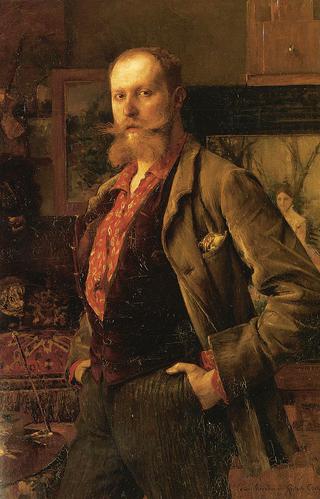 Portrait of Gustave Courtois