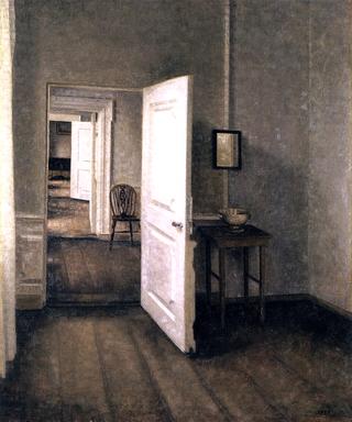 Four Rooms, Interior from the Artist's Home, Strandgade 25