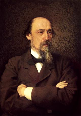 Portrait of Poet Nikolai Nekrasov