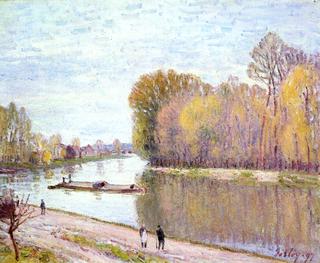 The Canal du Loing in Spring, Morning